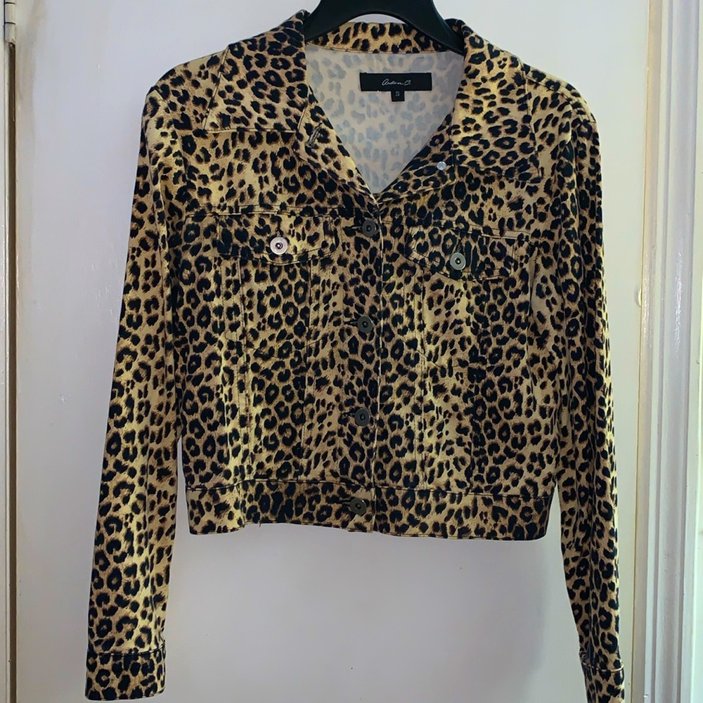 Vintage Leopard Print jacket
